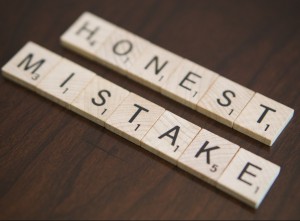 Honest Mistake-Spelled-in-Game-Letters
