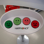 Satisfaction rating faces