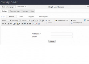infusionsoft campaign builder