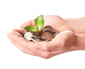 grow your business with infusionsoft, sprouted plant in open hands, nice to meet you campaigns